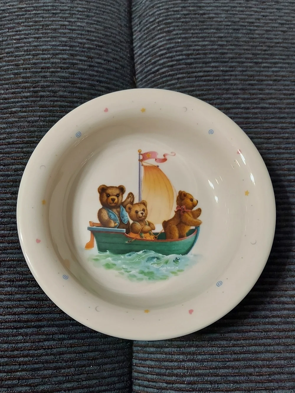 Vintage Lenox China Bears Heirloom Collection 3 Piece Set